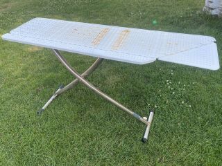 Vintage Mary Proctor Double Flip Ironing Board.  Model 69938 Dated 5/67
