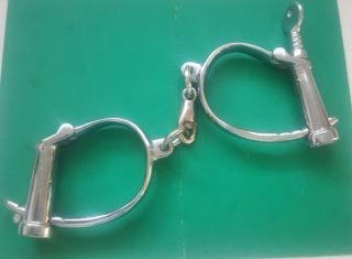 Vintage South African Police Handcuffs With Key