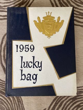 1959 United States Us Naval Academy Yearbook - The Lucky Bag - Midshipman