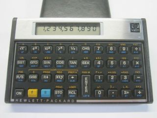 Hewlett Packard HP 11C Vintage Scientific Calculator with Case - Great 2