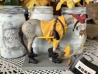 The Trail Of Painted Ponies Vintage Fireman Pony 1e No Box