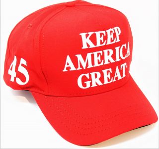 Donald Trump Kag 2020 Campaign Hat Cap Red Keep America Great 45 Trump Tower