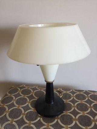 Vintage Atomic Table Lamp Mid Century Modern Great
