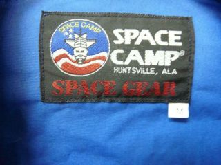 Adult US Space Camp Flight Suit Jumpsuit Overall Huntsville AL NASA M 3