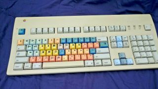 Apple Extended Keyboard Ii Model M3501 Vintage W/ Cord & Avid Keys