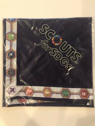 2019 World Jamboree Scouts For Sdgs Neckerchief