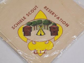 Boy Scouts NC Schiele Reservation Counselor in Training CIT Vintage Neckerchief 2