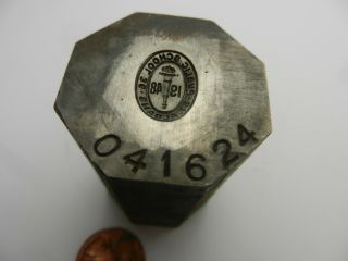 Vintage Negative Steel Die HUB/HOB Stamp - ST.  ALBANS SCHOOL Ring Dies NY 1948 2
