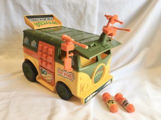 Tmnt Vintage Teenage Mutant Ninja Turtles 1988 Party Wagon Van 100 Complete