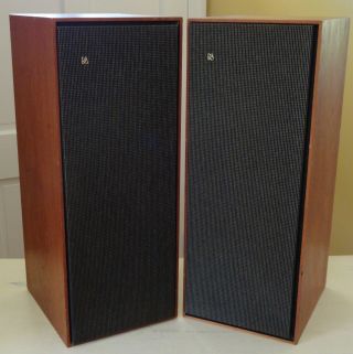 Vintage Bang & Olufsen B&o Beovox 2600 Speakers Ht2600 Type 6224 4 Ohm Read Full