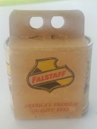 Falstaff Beer Can Salt And Pepper Shakers Vintage Box