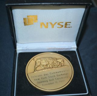 2008 Nyse York Stock Exchange Veterans Day Commemoration Opening Bell Ceremo