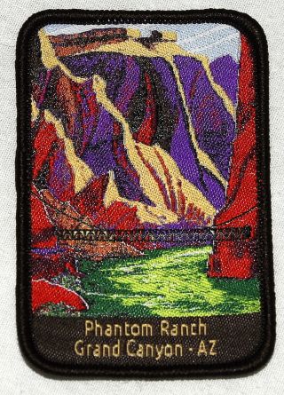 Official Phantom Ranch Patch Grand Canyon National Park