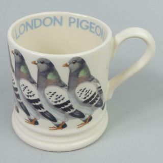 Lovely Emma Bridgewater 1/2 Pint Mug London Pigeon - British Birds