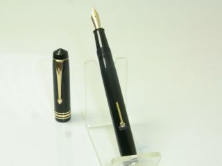 Vintage Conway Stewart 388 Fountain Pen 14ct Semi Flex F Nib Serviced
