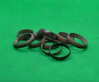 Ancient Celtic Bronze Wedding Ring - Circa 200/100 Bc