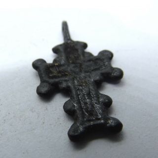 Medieval Ancient Artifact Bronze Small Cross