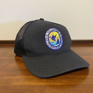 Vintage Us Fish And Wildlife Service Special Agent Police Patch Snapback Hat