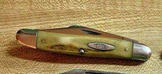 Vintage Case Xx Stainless Usa 1965 - 69 5347 Hps Stag Stockman Knife Nm