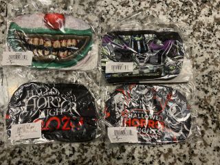 Universal Studios Halloween Horror Night Face Masks Four Pack