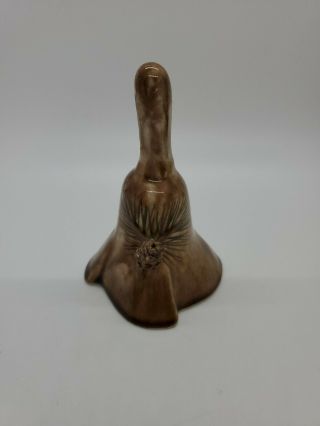 Garden Of The Gods Pinecone Bell With Handle 4 " Tall