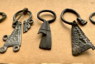 Sulgama,  Fibula,  Jewelry Of Finno - Ugric Tribes,  Broken,  15 - 17 Centuries