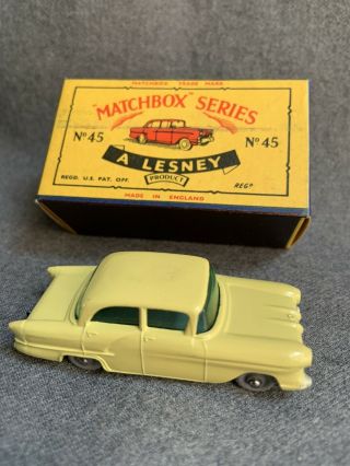 Vintage Matchbox Lesney No.  45a Vauxhall Victor W Box