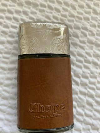 Vintage Chaps By Ralph Lauren Longhorn Cologne Splash 3.  4 Oz 1979
