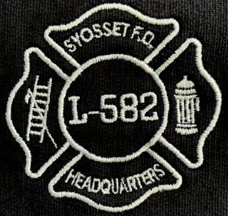 Syosset Fire Department Nassau Long Island Ny Game Sweatshirt Sz L Sfd Lafd Fdny