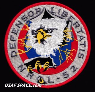 Nrol - 52 Atlas - V Launch Usaf Dod Nro Classified Satellite Mission Patch