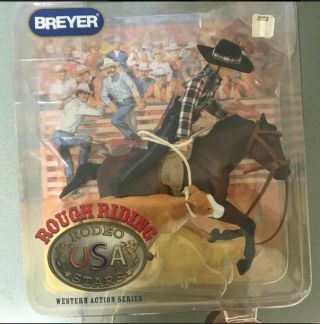 Breyer Horse Rough Riding Calf Roping Set