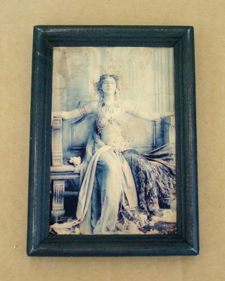 Mata Hari Antique,  Portrait,  German Spy,  Exotic Dancer,  Germany Ww I Rare