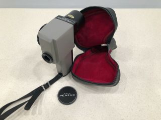 VTG Asahi Pentax Spotmeter V Exposure Meter - with wrist strap,  lens cap & case 3