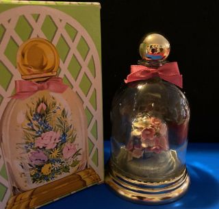 Vintage Avon Bell Jar Charisma Cologne - Empty Collectable Bottle