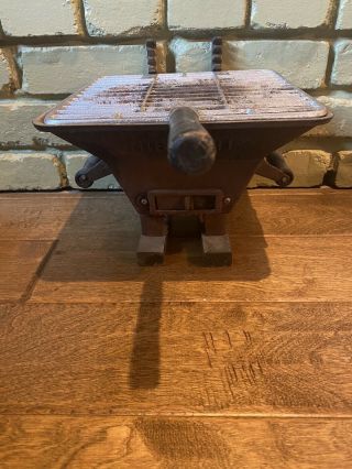 Vintage Cast Iron Baby Hibachi Charcoal Grill