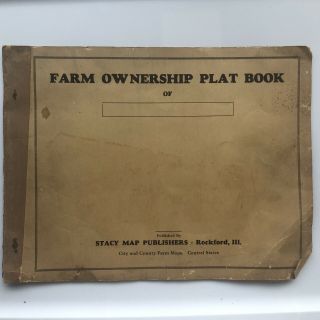 1935 Poweshiek County,  Iowa,  Farm Ownership Plat Book - - Stacy Map Publishers