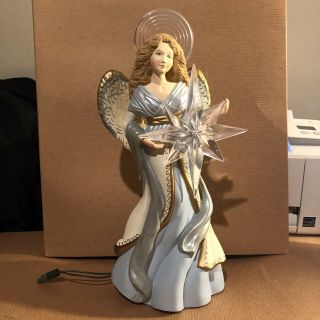 1991 Hallmark Keepsake Lighted Angel Tree Topper (angel Of Light)