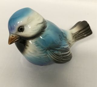 Vintage Goebel Bluebird Figurine Porcelain W.  Germany Cv74