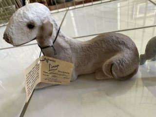L’mage Bedlington Dog Figurine