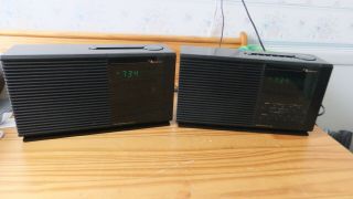 Nakamichi TM - 1 & TM - 2 AM/FM Stereo Clock Radio 2