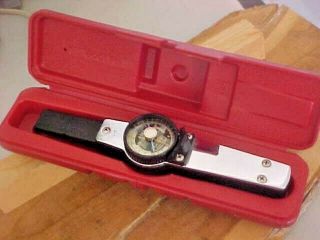 Vintage Proto Professional Tools 6169 1/4 " Dr Dial Torque Wrench 0 - 75 In - Lbs Usa