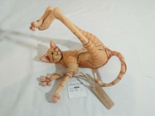 Country Artists A Breed Apart Ca 05731 Coral Ginger Tabby Cat Cute 2010