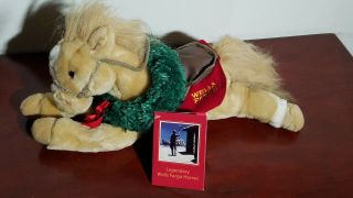 13” Wells Fargo Buck Horse Brown Holiday Wreath Plush Pony 2003
