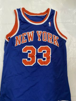 Vintage Champion Authentic Patrick Ewing York Knicks 33 Size 44