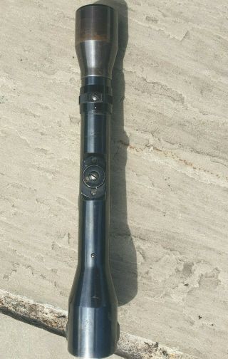 Vintage German Waffen Frankonia Sornet Sniper Hunting Rifle Scope 4x81 Military