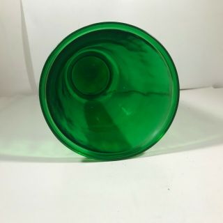 Vintage Green Glass NAPCO Cleveland OH Vase 3