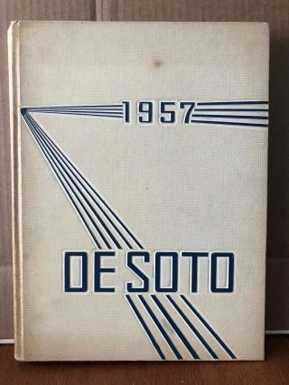 Vintage 1957 The Desoto - Memphis State College Yearbook