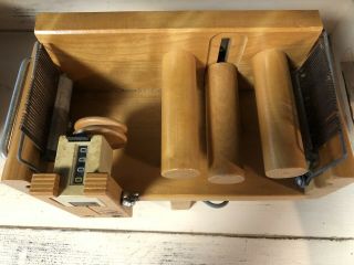 Vintage Nilus Leclerc Loom Tension Box With Counter 2