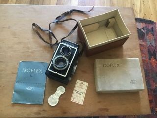 Vintage Zeiss Ikon Ikoflex Camera - W/original Case