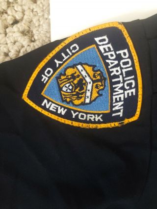 vintage NYPD York City Police Dept uniform short sleeve shirt 2